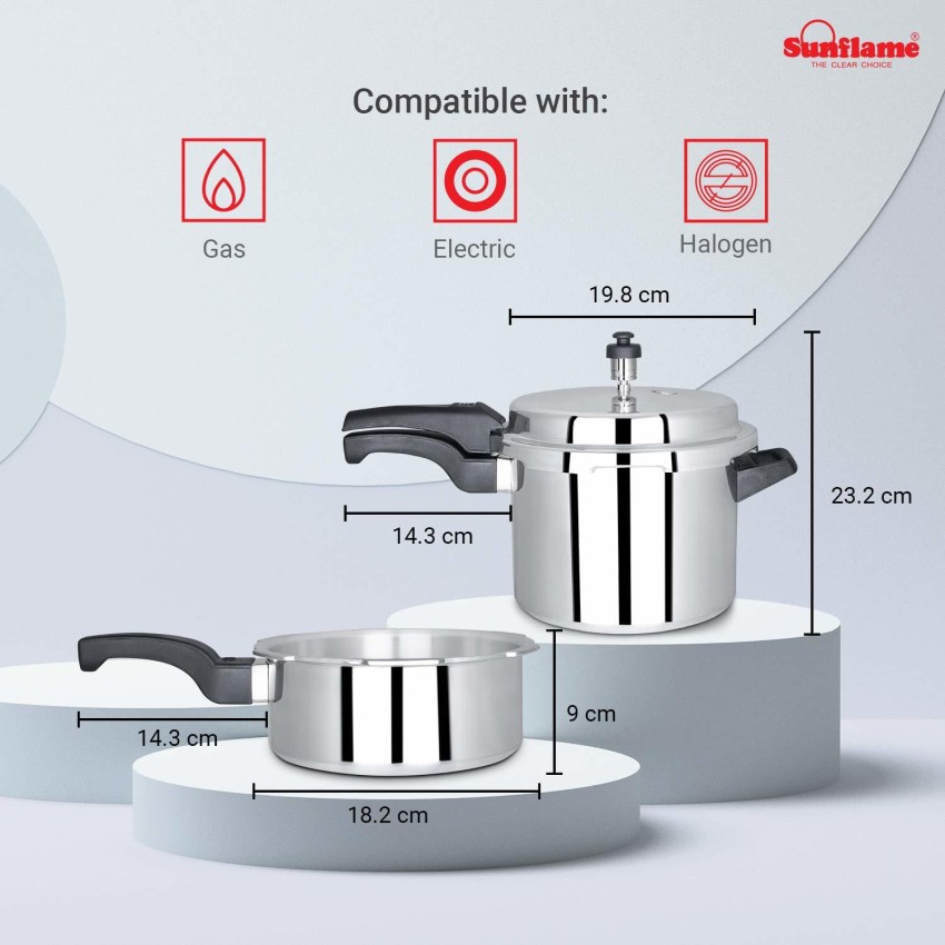 Sunflame 3 2025 litre cooker price