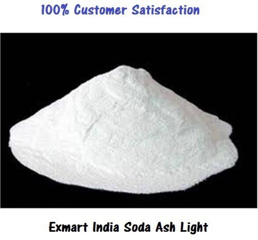 EXMART INDIA Soda Ash (Sodium Carbonate) 250gms uses as Washing