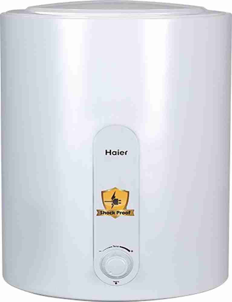 Haier 15 L Storage Water Geyser (ES15V-E3(H), White) Price in India - Buy Haier  15 L Storage Water Geyser (ES15V-E3(H), White) online at Flipkart.com