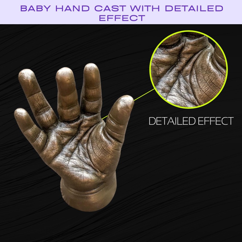 Moldart 3D Baby Casting Kit Molding Powder for Baby Hand Cast Foot