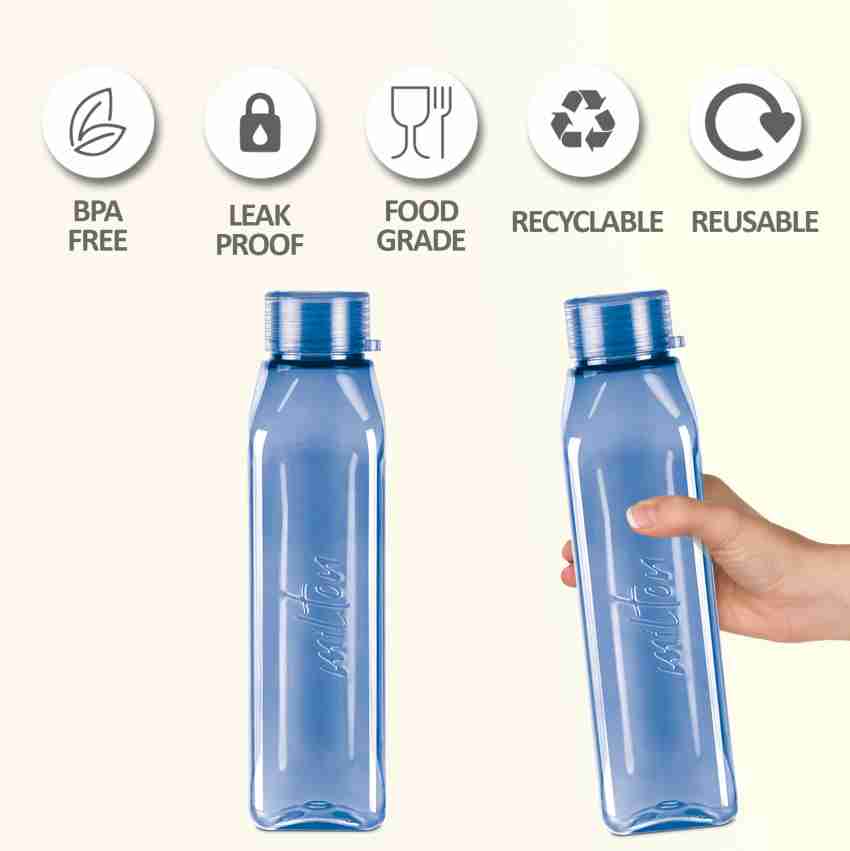 Milton Prime 1000 Pet Water Bottle 1 Litre Each Set of 5 Assorted