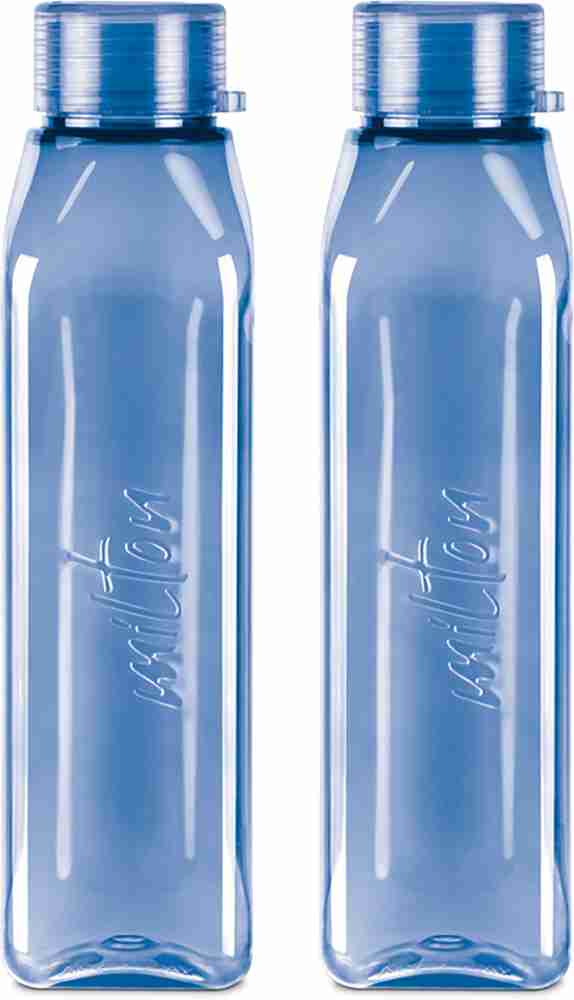 Buy Milton Helix Plastic PET Water Bottle- Blue- 1 Litre online at best  price