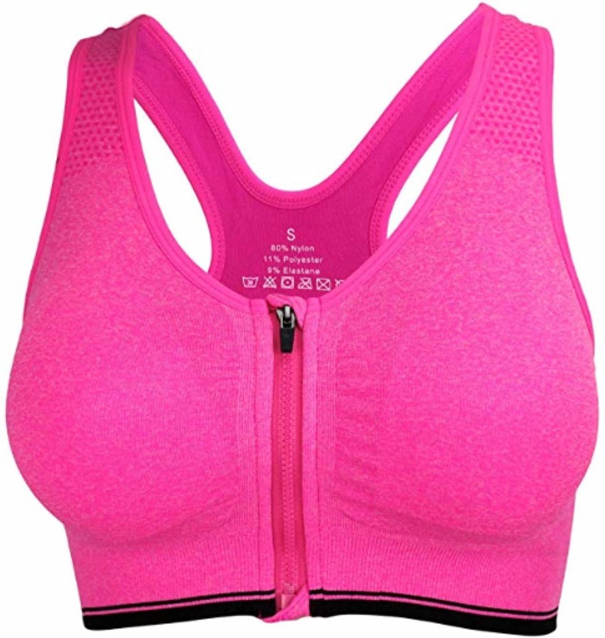 Buy QAUKY Padded Racerback Sports bra for women , girls(Free Size