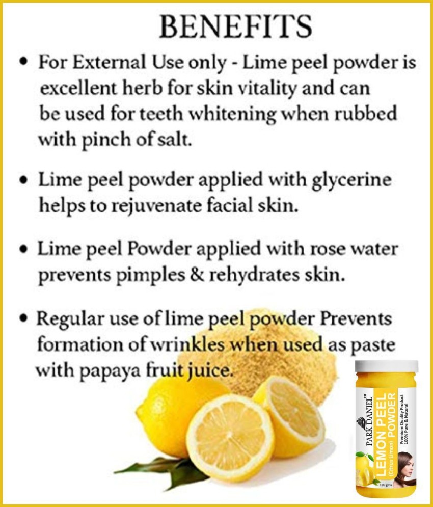 Lemon powder benefits hotsell