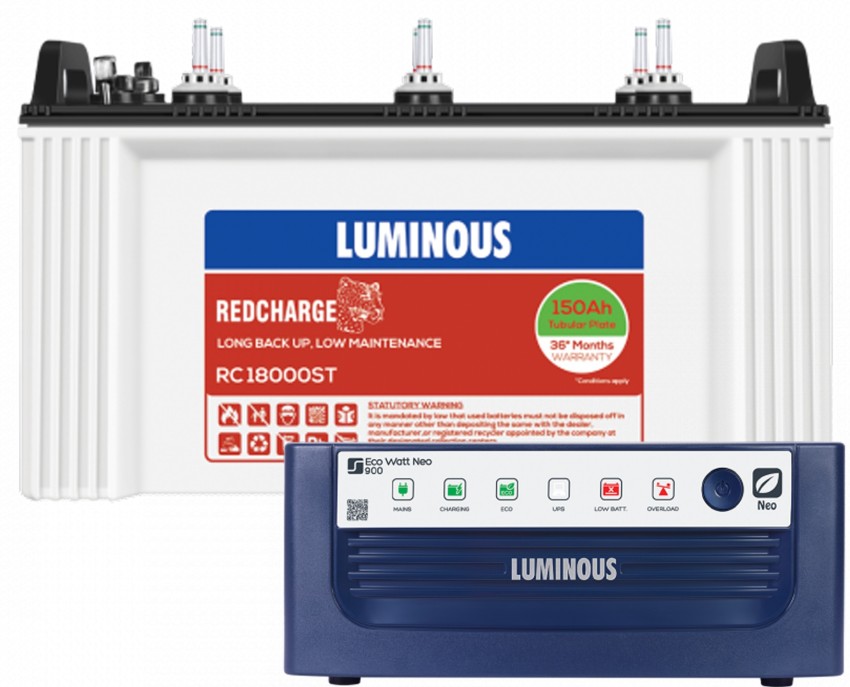 Luminous Eco Watt Neo 900 Inverter - Deewa Batteries and Power