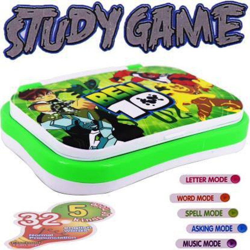 mehtab Study Game Toy laptop With Music And Alphabet Sound And