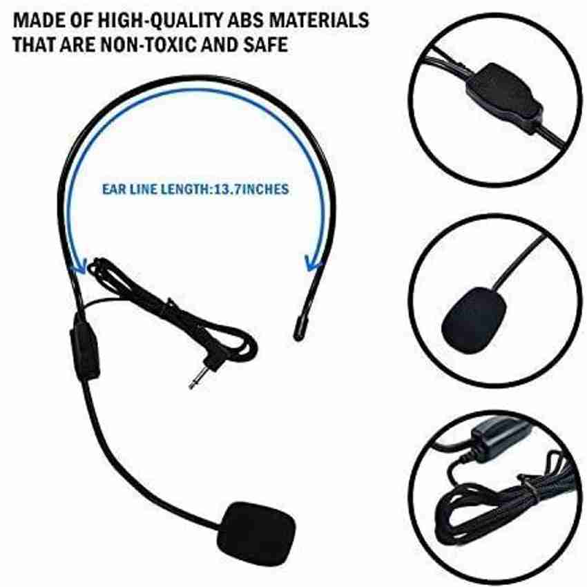 Headset hot sale microphone amplifier