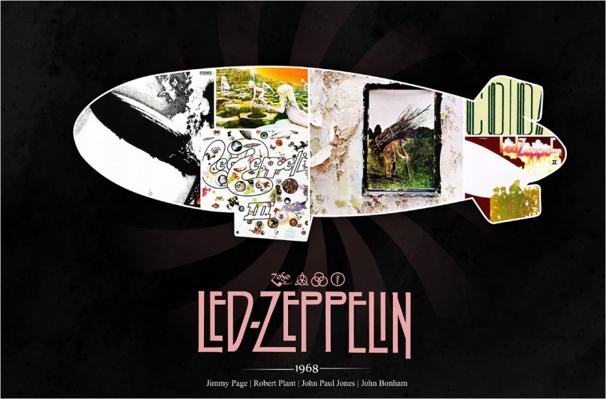 Led Zeppelin Album Covers Poster Paper Print - Music posters in India - Buy  art, film, design, movie, music, nature and educational paintings/wallpapers  at Flipkart.com