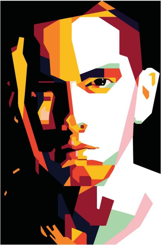 Eminem Graphic Illustration Poster Paper Print - Music posters in India -  Buy art, film, design, movie, music, nature and educational  paintings/wallpapers at