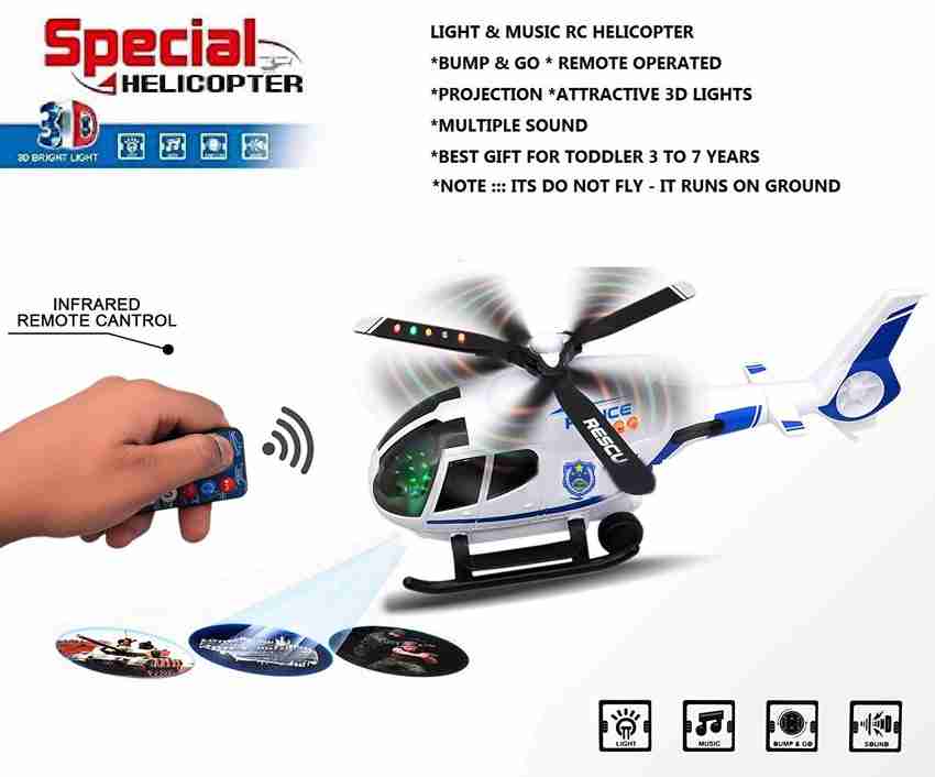 Police remote control helicopter store