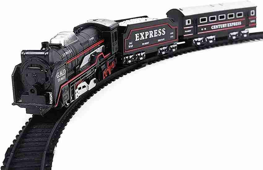 valuableplus Battery Operated Black Train Toy TRAIN Set of 13 Pieces for Kids Battery Operated Black Train Toy TRAIN Set of 13 Pieces for Kids Buy Train toys in India