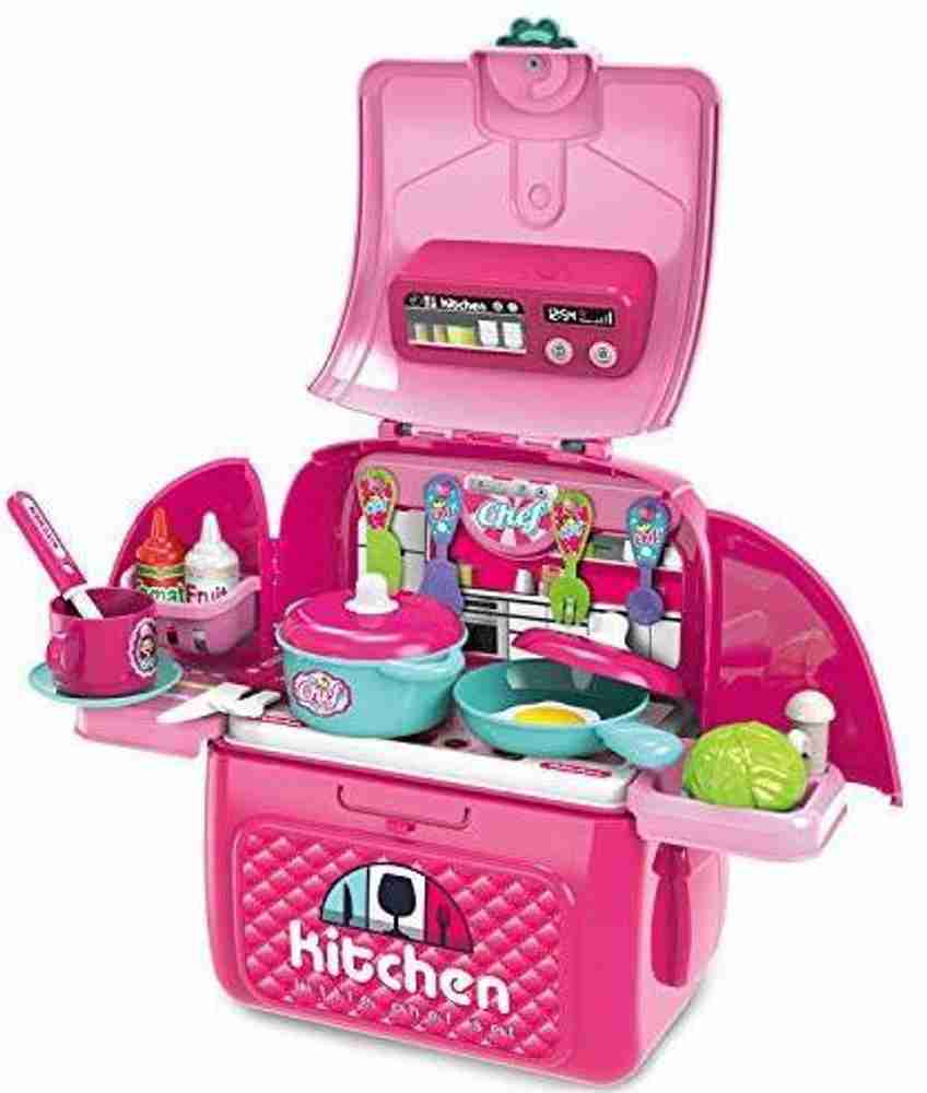 Play kitchen top set in store