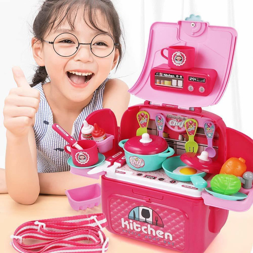 Kitchen set for kids girls outlet