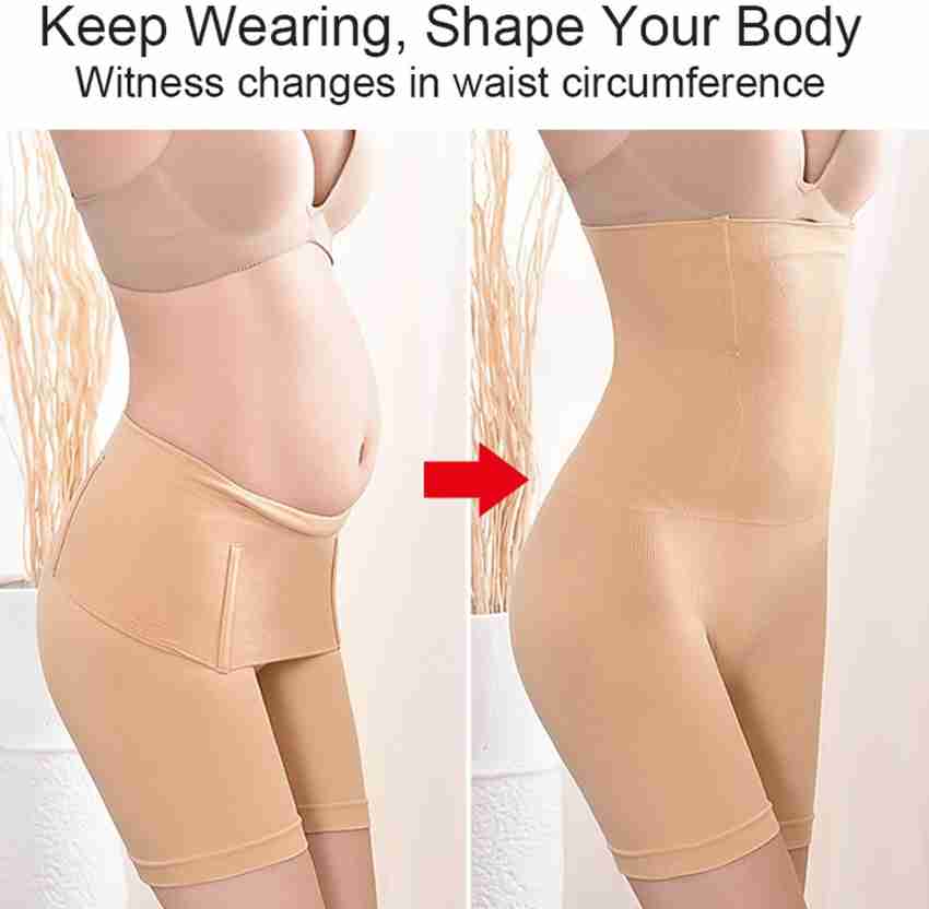 100% Cotton Underwear for Women 3D Slimming Shaping Panty High