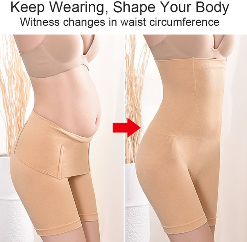 Cxzd Women Postpartum Body Shaper Underwear High Waist Hip Padded
