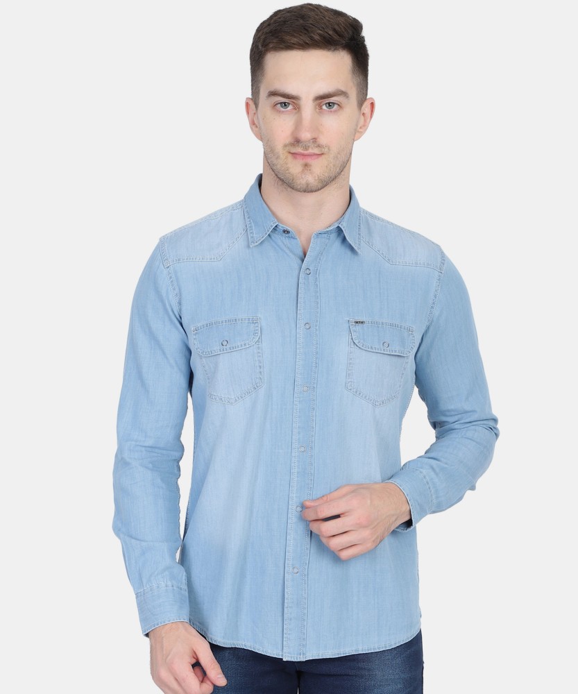 Denim jeans clearance shirt flipkart