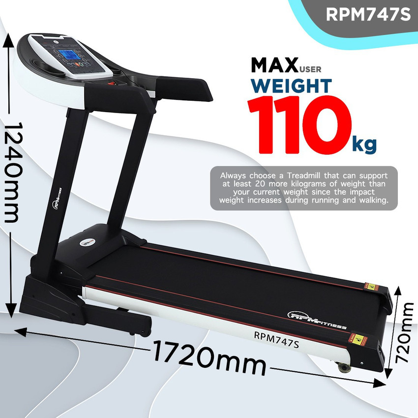 RPM Fitness by Cultsport RPM747S 3.5 HP Peak Power with Free