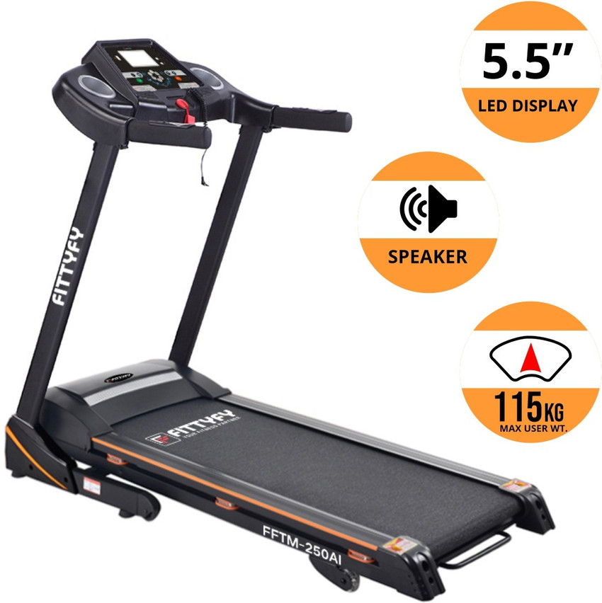 Fittyfy FFTM 250 AI Treadmill Buy Fittyfy FFTM 250 AI Treadmill