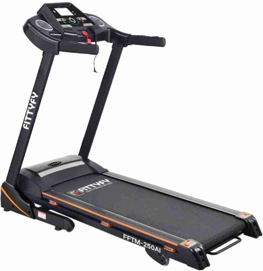 Fittyfy FFTM 250 AI Treadmill Buy Fittyfy FFTM 250 AI Treadmill Online at Best Prices in India Sports Fitness Flipkart