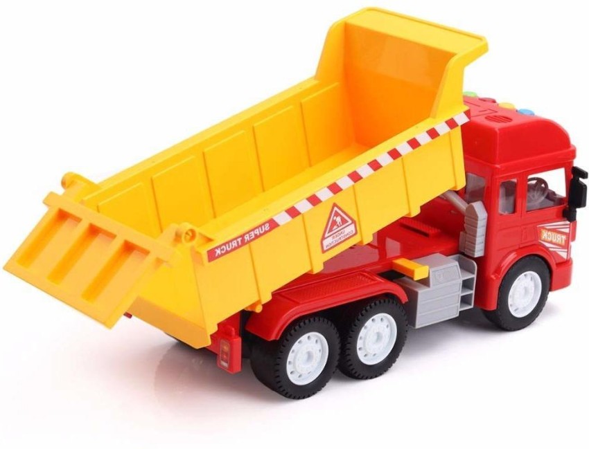shopviashipping friction powered Dumper Truck toy for kids , Sound