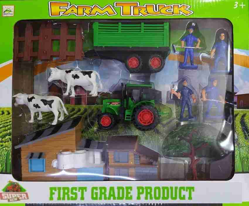 Farm toy best sale playset