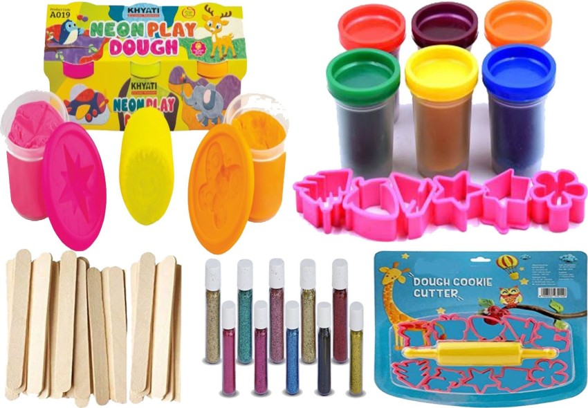 Dough Tools Kit,41 Pcs Set of Playdough Tools and cutters, play