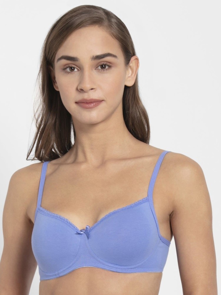Buy Jockey Teal Non-wired Padded Bra - Style Number - 1723 online