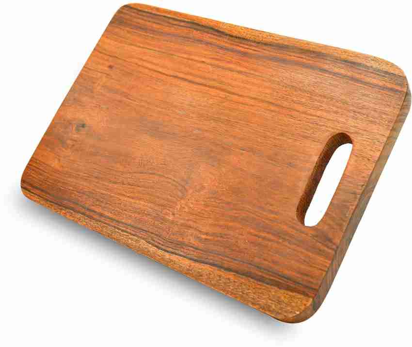 Rusabl Bamboo Chopping Board / Vegetable Cutting Board for Kitchen wit