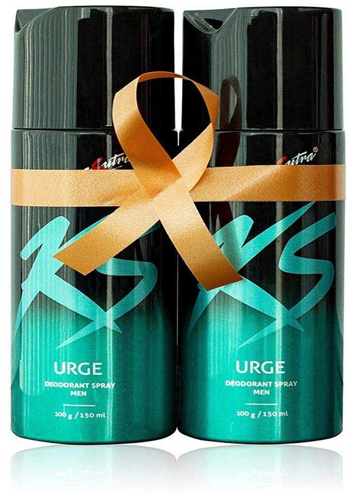 Kamasutra URGE DEODORANT PACK OF 2 DEODORANT 300 ML Body Spray