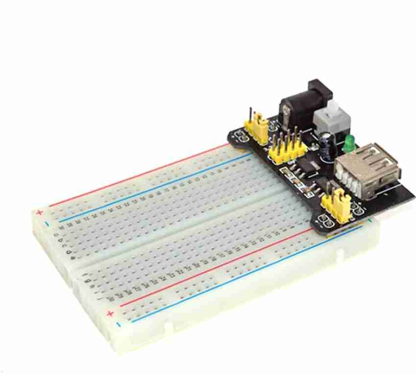 8.5x5.5cm 400 Tie Points Solderless PCB Breadboard Mini Universal Test  Protoboard DIY Bread Board for Bus Test Circuit Board - AliExpress