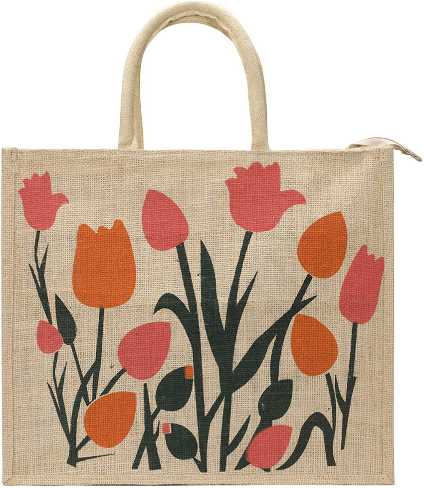 Big jute store shopping bags