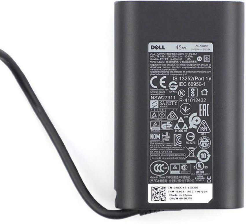 DELL 45W 20V 2.58A Laptop Adapter TIP CONNECTOR USB Type-C W Adapter - DELL :