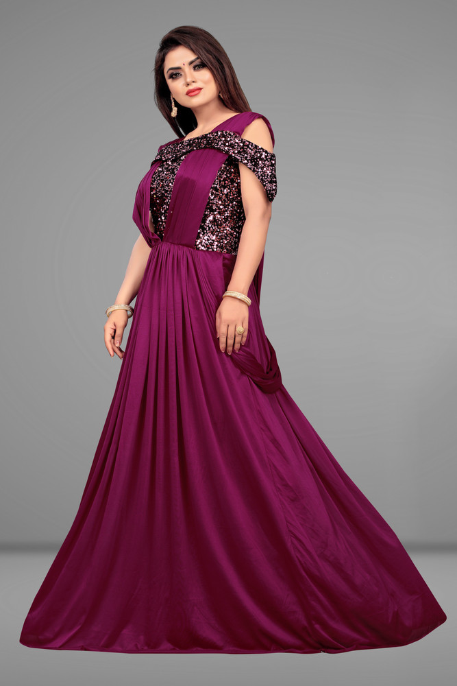 Ladies gaun sales