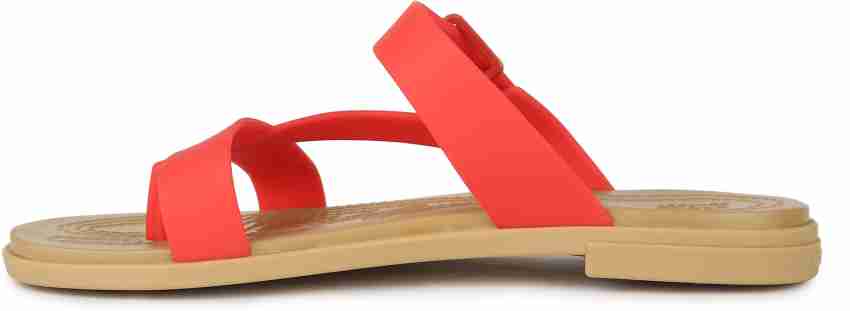 Red toe 2025 post sandals