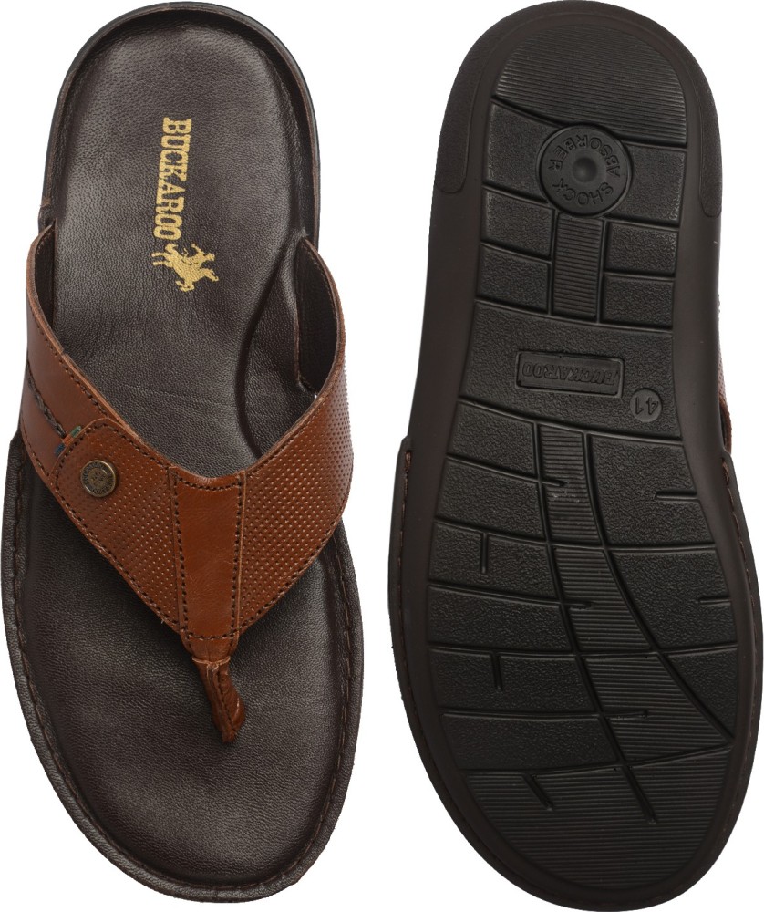 Buckaroo men's best sale leather sandals