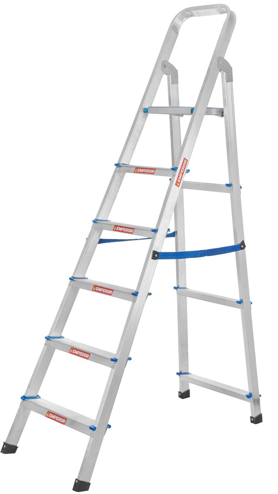 Flipkart SmartBuy 6 Step Dual Purpose Aluminium Ladder Price in India - Buy  Flipkart SmartBuy 6 Step Dual Purpose Aluminium Ladder online at