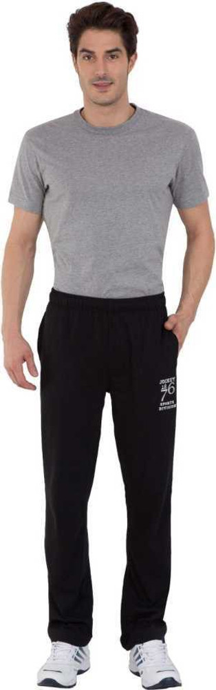 Jockey solid men's track pants hotsell