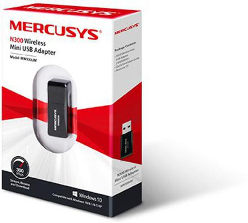 Mercusys MW300UM N300 Wireless Mini USB Adapter Mercusys