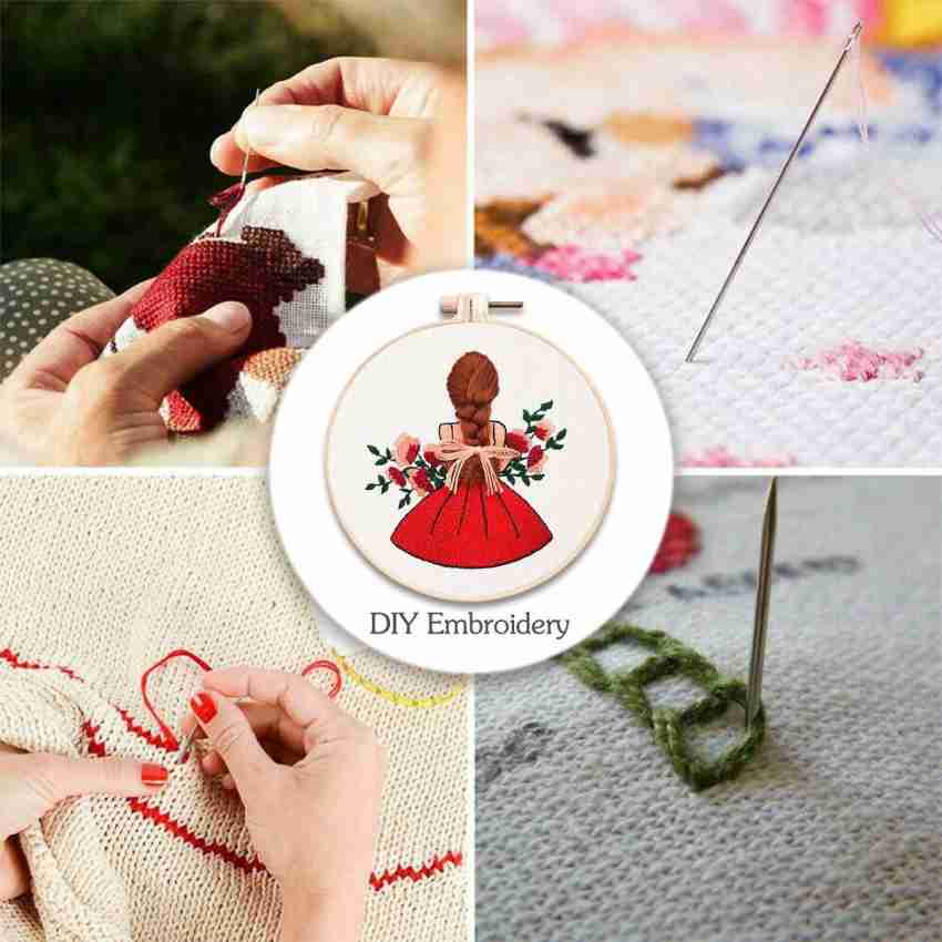 Friends Embroidery Art Craft Kit, DIY Craft Kit, Gifts
