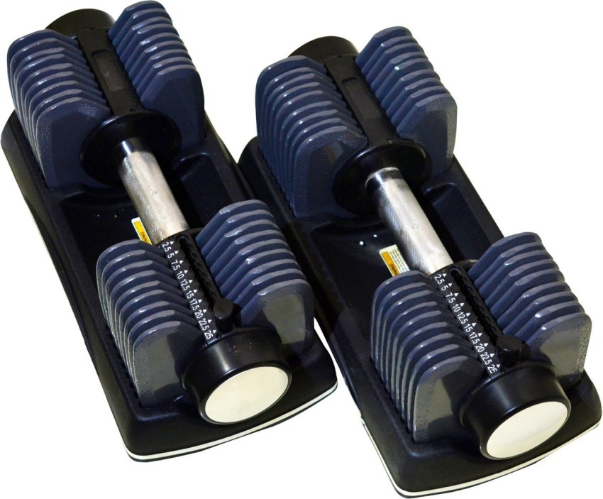 25kg discount adjustable dumbbells