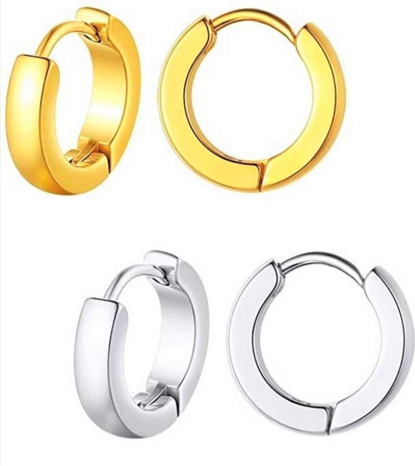 Customize Trendy Gold Metal Stainless Steel Women Fashion Geometric Circle Hoop  Earrings Trend Set Fashion Jewelry Earring  China Hoop Earrings and Round  Earring price  MadeinChinacom
