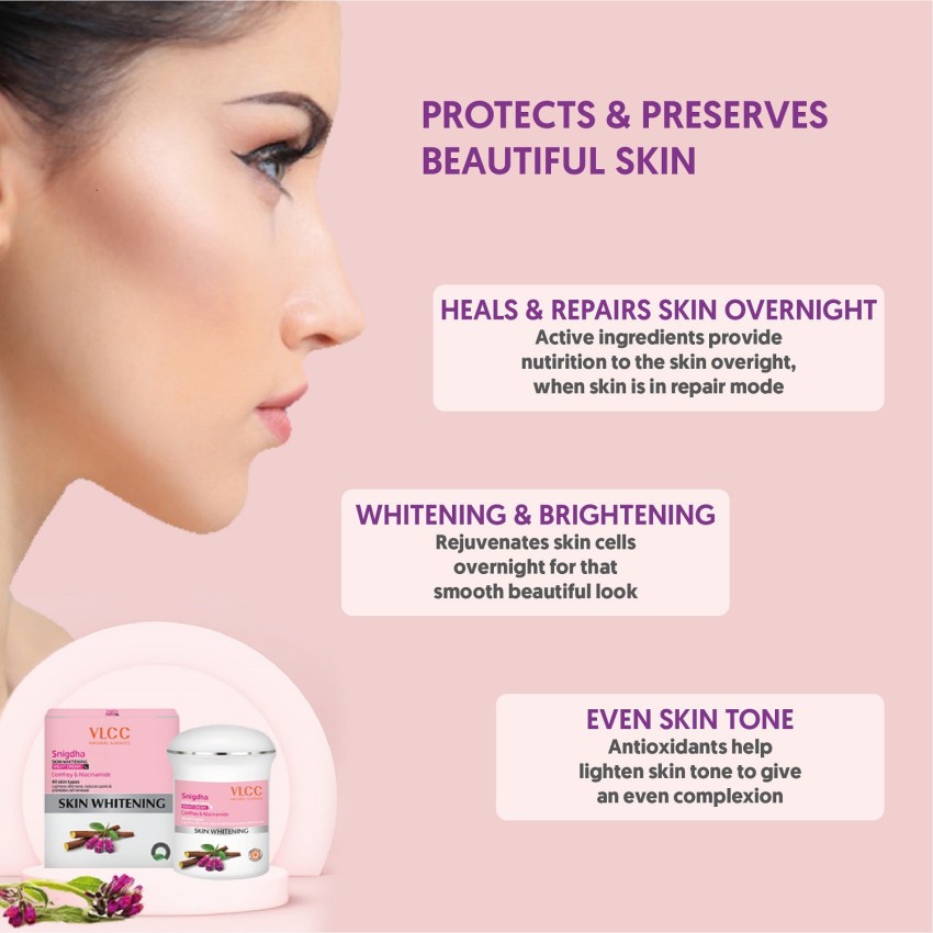 VLCC Snigdha Skin Whitening Night Cream Price in India Buy VLCC