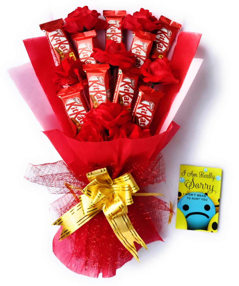 Chocolate on sale bouquet box