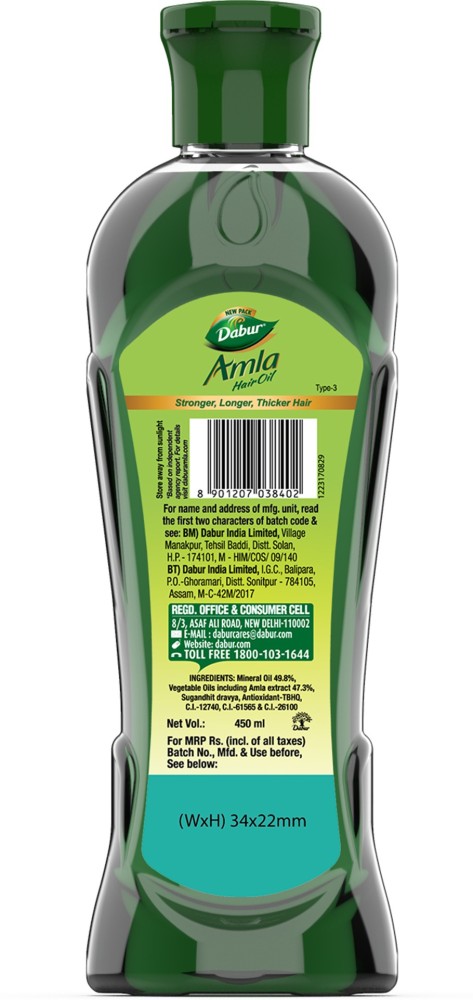 Dabur Amla Hair Oil for Long, Healthy & Strong Hair Hair Oil - Price in  India, Buy Dabur Amla Hair Oil for Long, Healthy & Strong Hair Hair Oil  Online In India