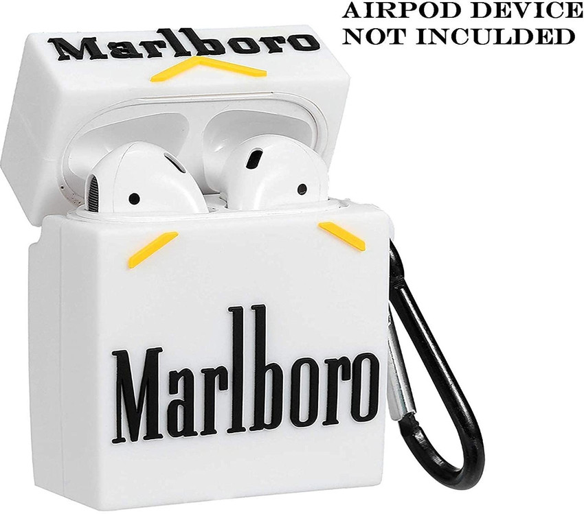 KHR Front Back Case for Apple Airpods 1 2 Silicon Cover Marlboro Case Shape