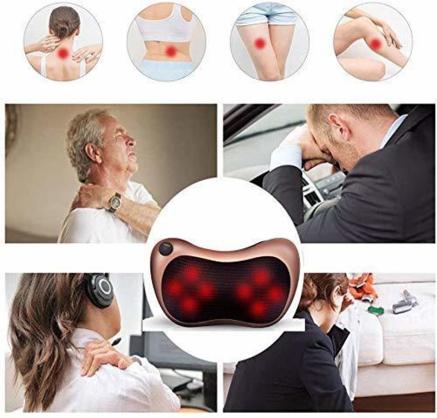 Shiatsu Back and Neck Massager Electric Massager Pillow with Heat