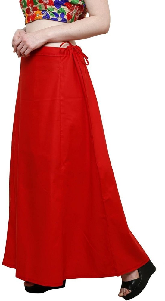 Pure cotton petticoat for women (raja green, red saya)