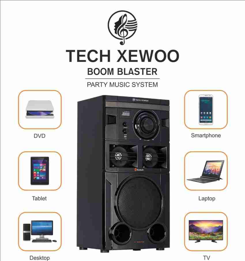 Buy TECHXEWOO JUMBO 100 W Bluetooth Tower Speaker Online from