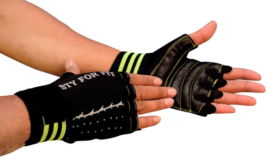 SNIPPER Premium Exercise Gym Gloves with Wrist Support for Gym