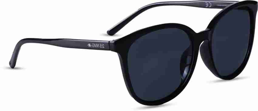 Buy 2.5 NVG Cat eye Sunglasses Black For Women Online Best